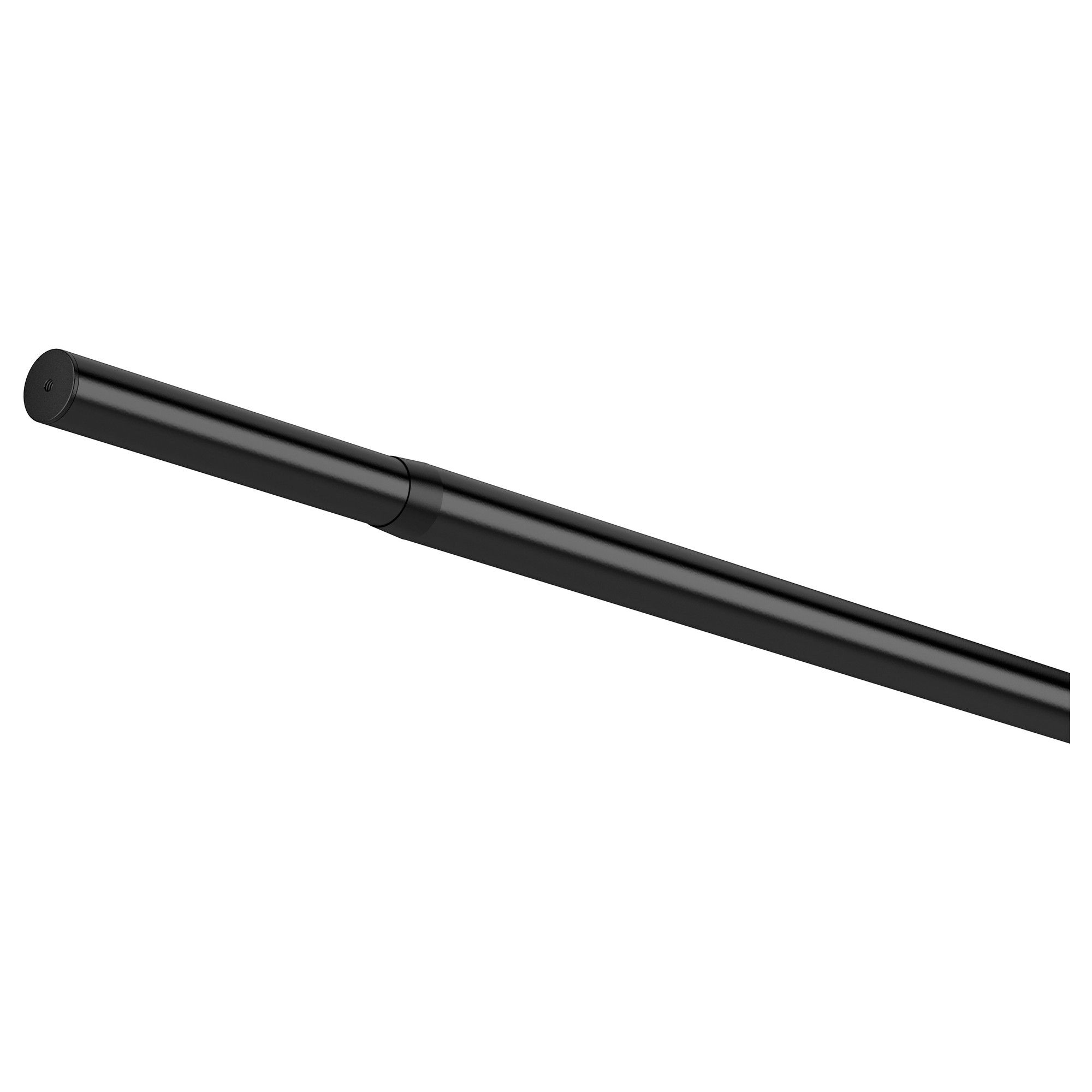 Hugad Curtain Rod Black 47 83 Ikea For Adjustable Rods For Curtains (View 6 of 25)