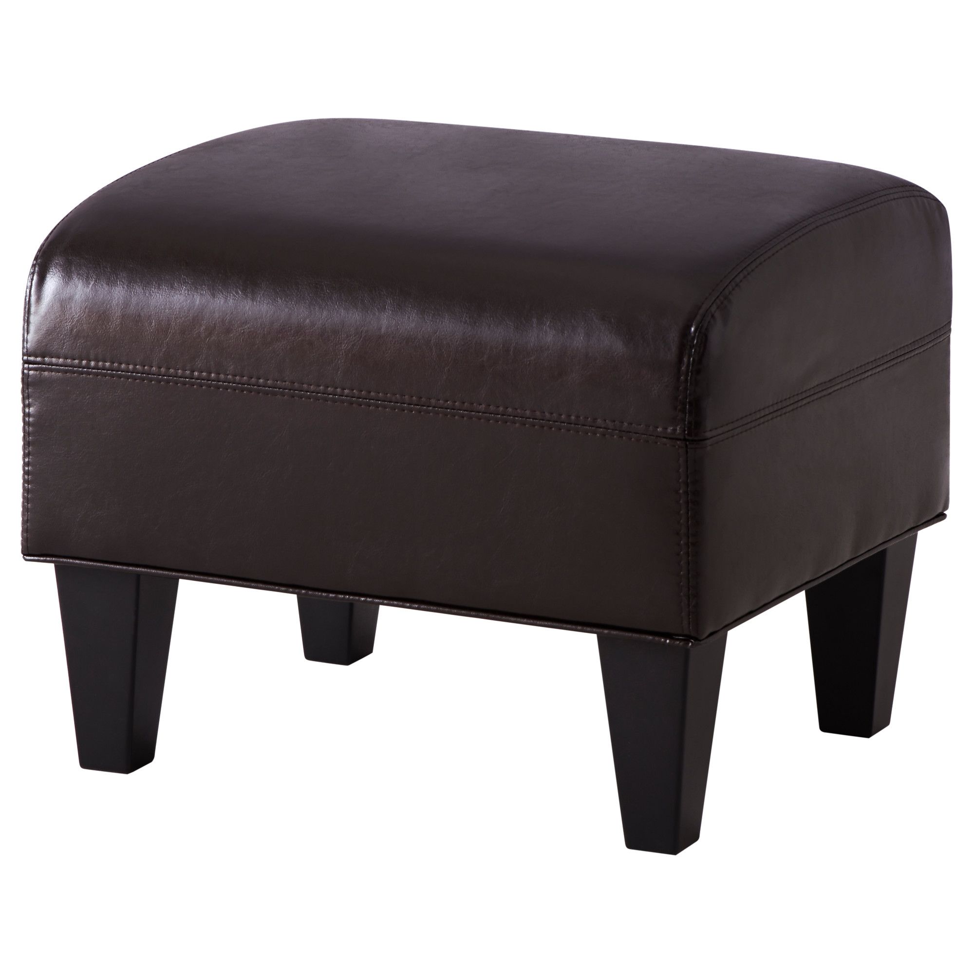 Ideas Leather Pouffe Footstool In Leather Footstools And Pouffes (View 10 of 15)