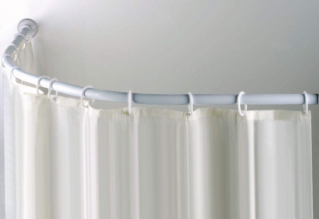 Ikea Shower Curtain Rod Holiday Design Within L Curtain Rods (View 8 of 25)