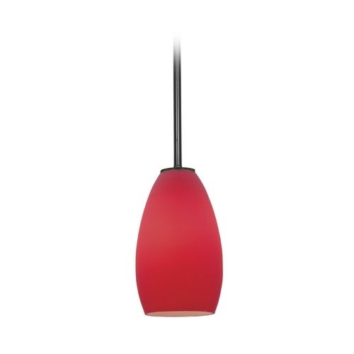 Impressive Favorite Modern Red Pendant Lighting Intended For Great Red Pendant Light Modern Mini Pendant Light With Red Glass (View 2 of 25)