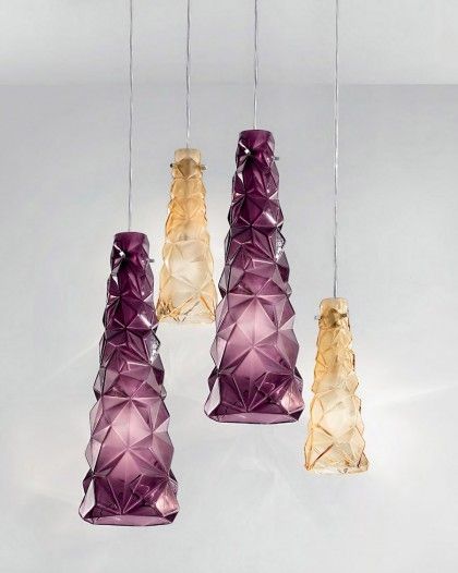 Impressive Wellknown Venetian Glass Pendant Lights Intended For Murano Chandeliers Murano (Photo 13 of 25)