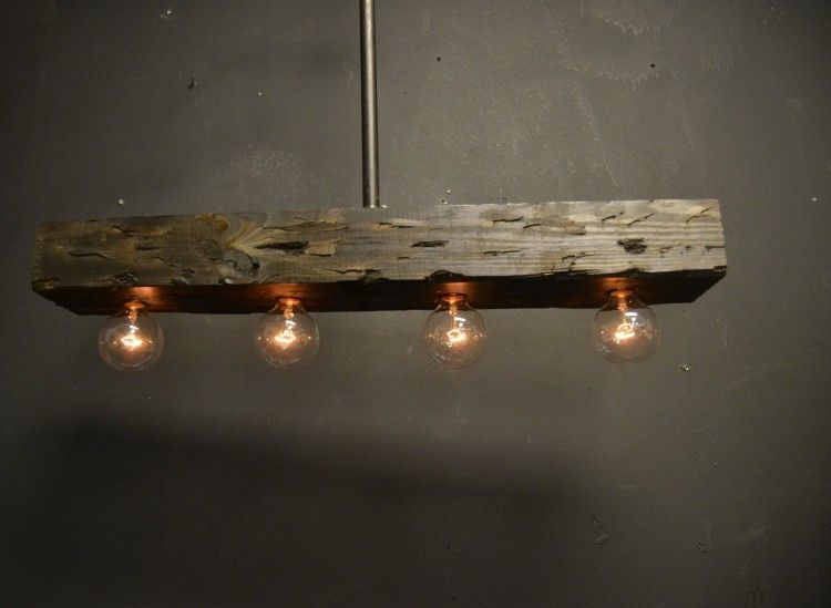 Innovative Common Reclaimed Pendant Lighting With Regard To Reclaimed Wood Chandelier Light Fixture Chandeliers Pendant (Photo 7 of 25)