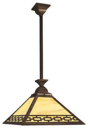 Innovative Fashionable Arts And Crafts Pendant Lights In Mission Arts And Crafts Craftsman Rustic Lighting (Photo 9 of 25)
