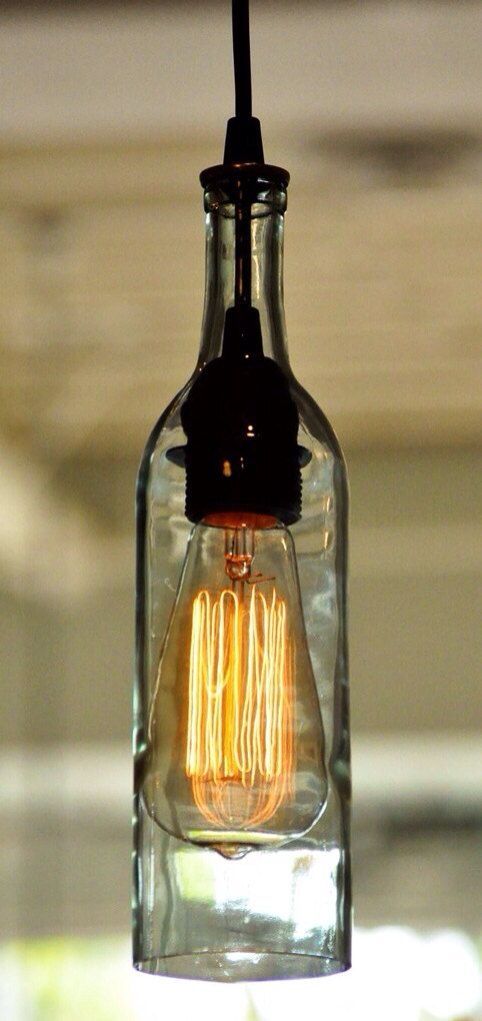 Innovative Premium Wine Bottle Pendant Light With Regard To Remarkable Wine Bottle Pendant Light Upcycle Wine Bottle Into (View 3 of 25)
