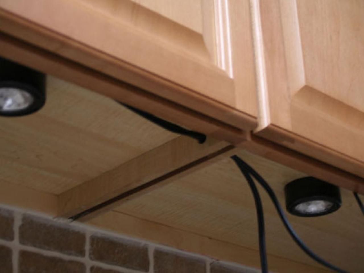 Installing Under Cabinet Lighting Hgtv For Kitchen Under Cupboard Lights (View 6 of 25)
