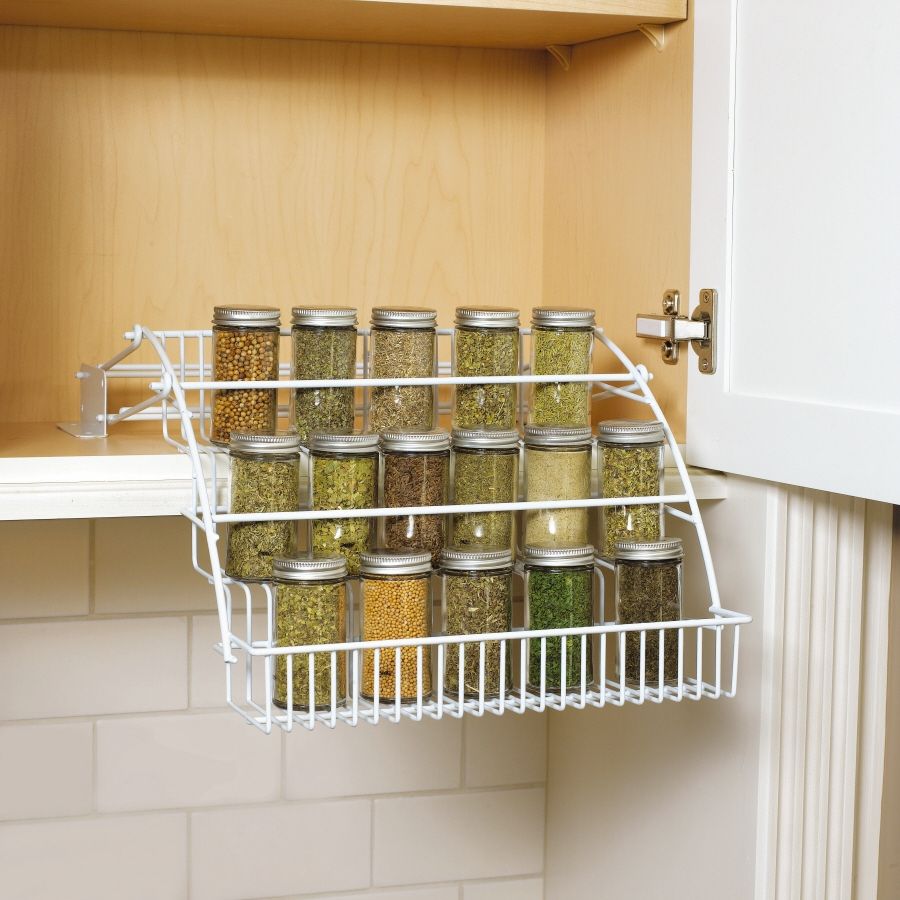 Kitchen Pull Out Spice Rack For Deliver More Goods To You In Cupboard Organizers (View 20 of 25)