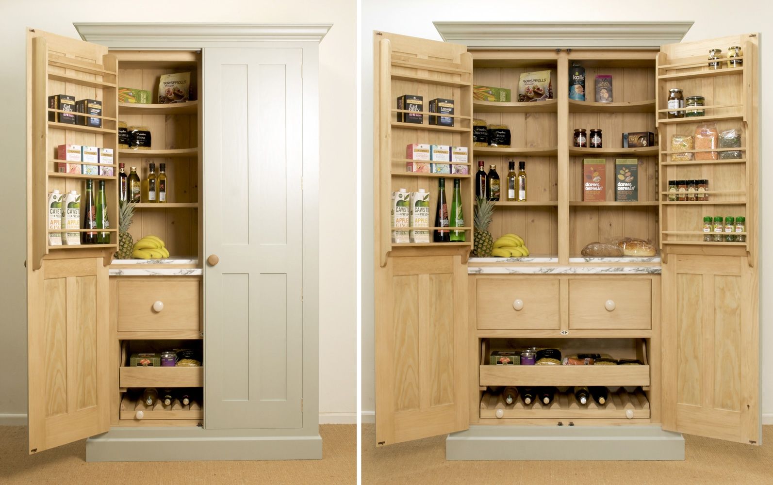 open cupboard kitchen design
