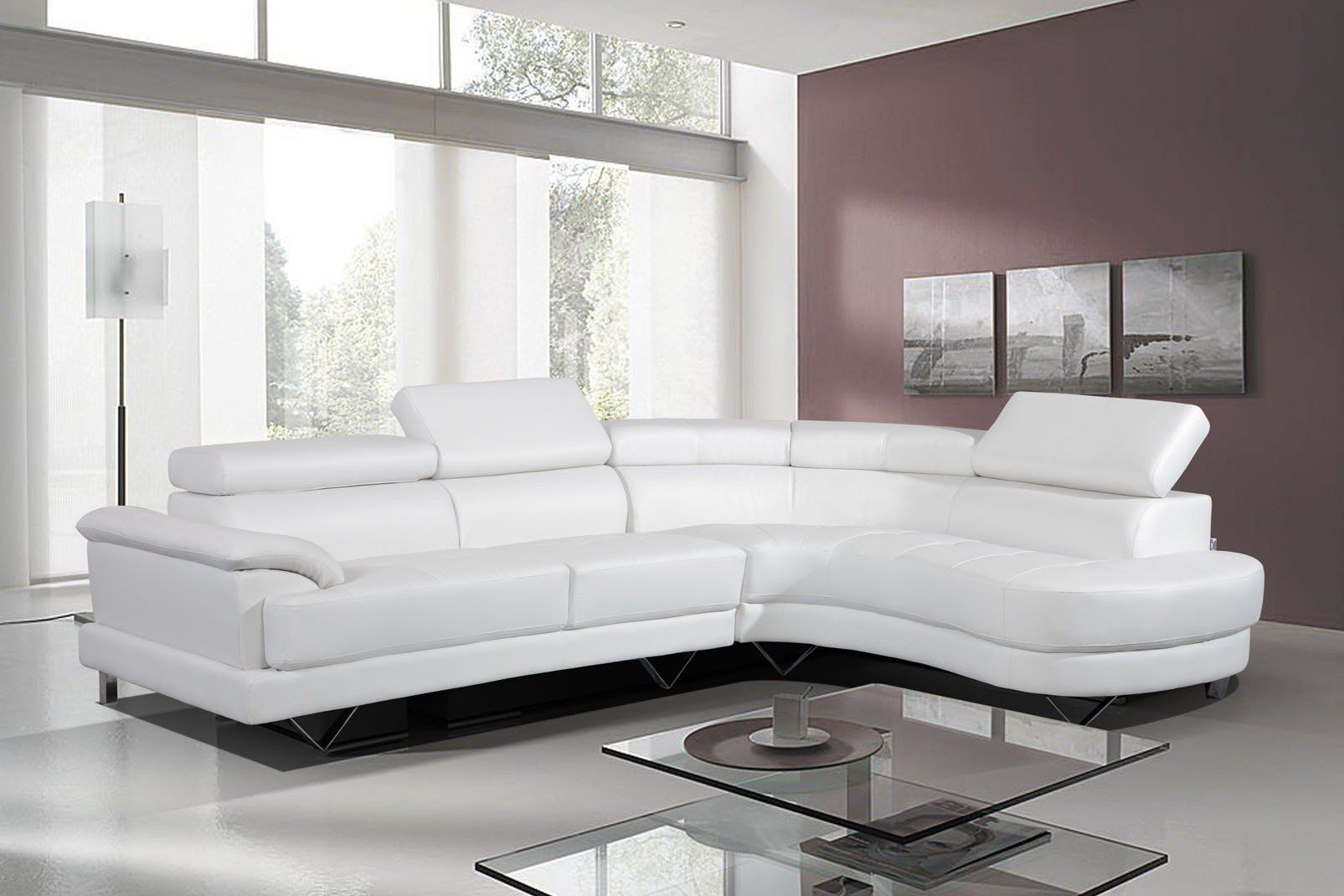 Leather Corner Sofa Suites Modern Sofas Regarding Corner Sofa Leather (View 3 of 15)