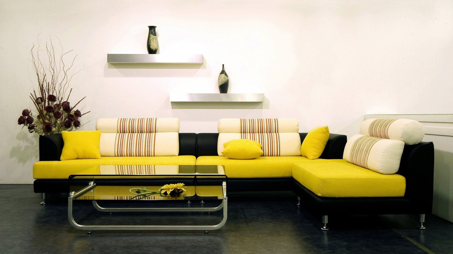 Living Room Small Living Room Beautiful Interior Design Yellow Pertaining To Yellow Sofa Chairs (Photo 14 of 15)