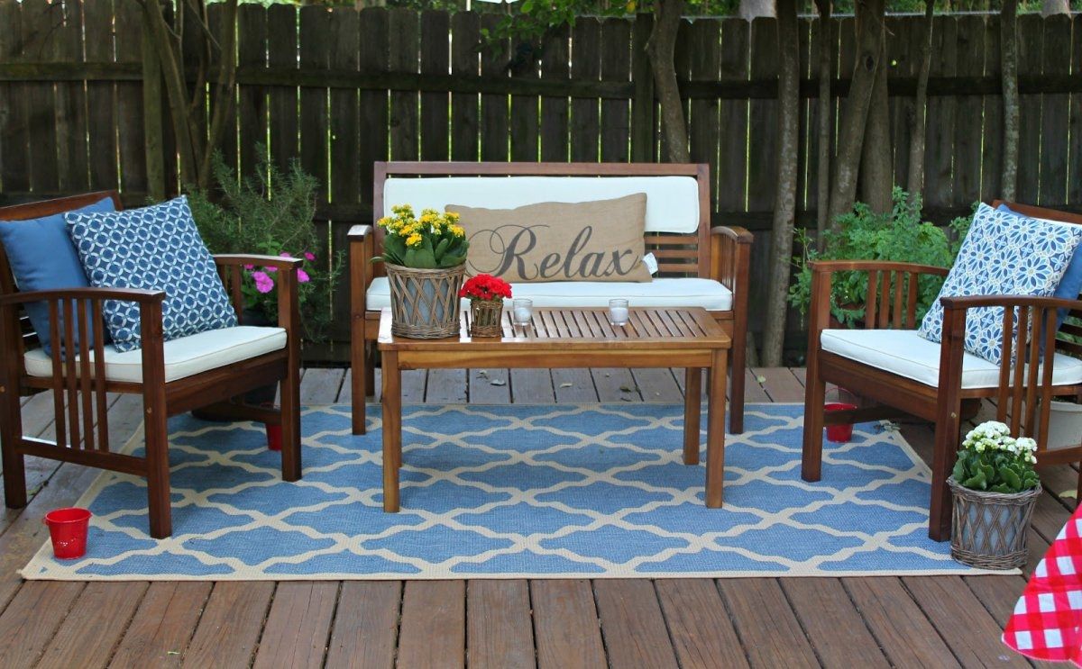 Lowes Outdoor Porch Rugs Outdoor Patio Decoration With Outdoor Rugs For Deck (View 14 of 15)