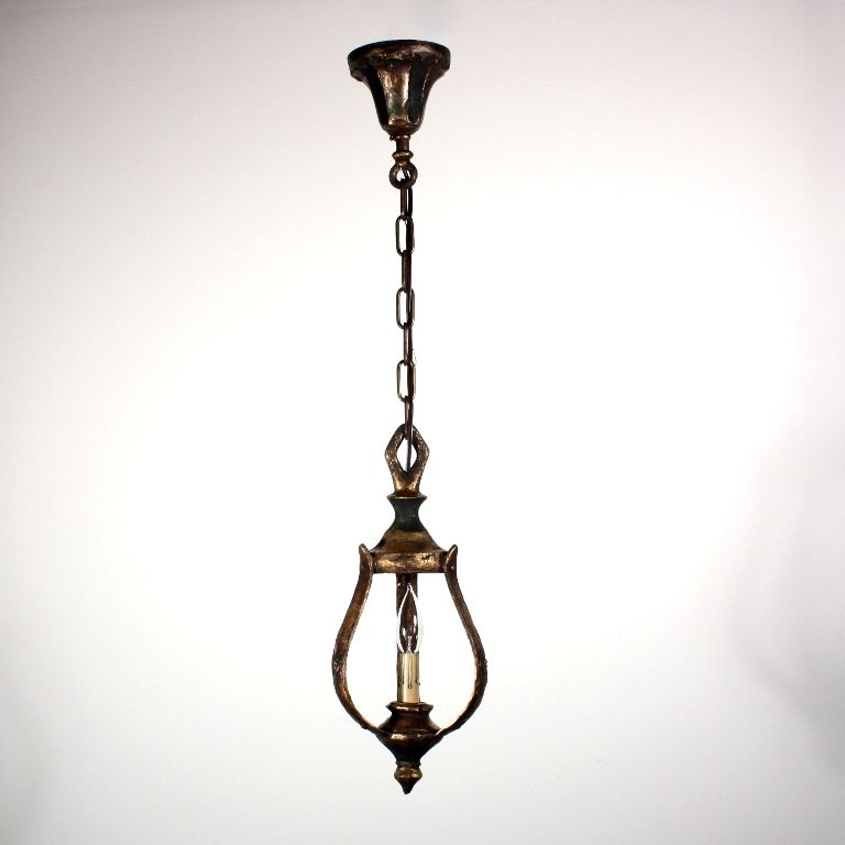 Magnificent Trendy Arts And Crafts Pendant Lights With Regard To Unusual Antique Arts Crafts Pendant Light C 1910 Nc1353 For (Photo 10 of 25)