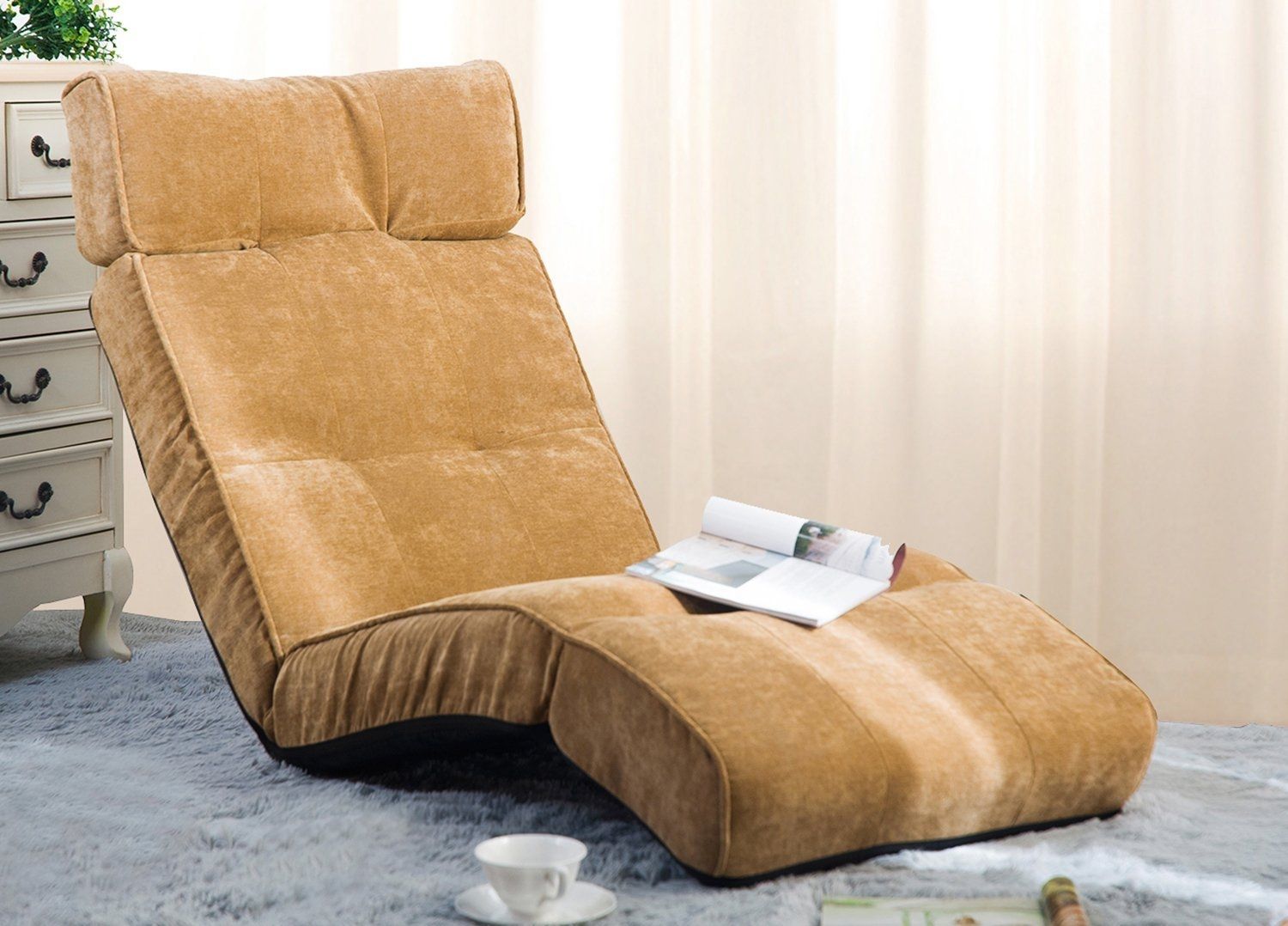 Merax Adjustable Folding Floor Couch Lounger Sofa Chair Folding With Folding Sofa Chairs (View 10 of 15)