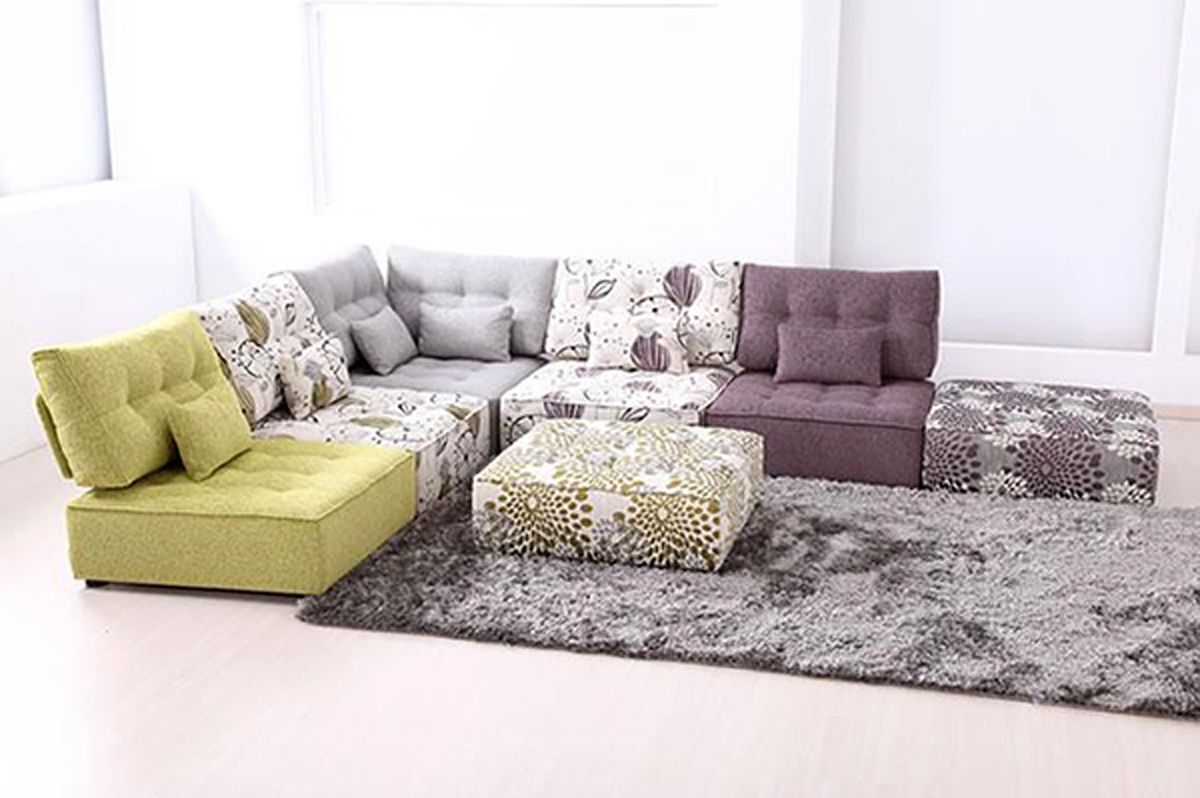 Modular Sofa Floor Cushions Modular Sofa Fama Interior Design Pertaining To Comfortable Floor Seating (View 11 of 15)