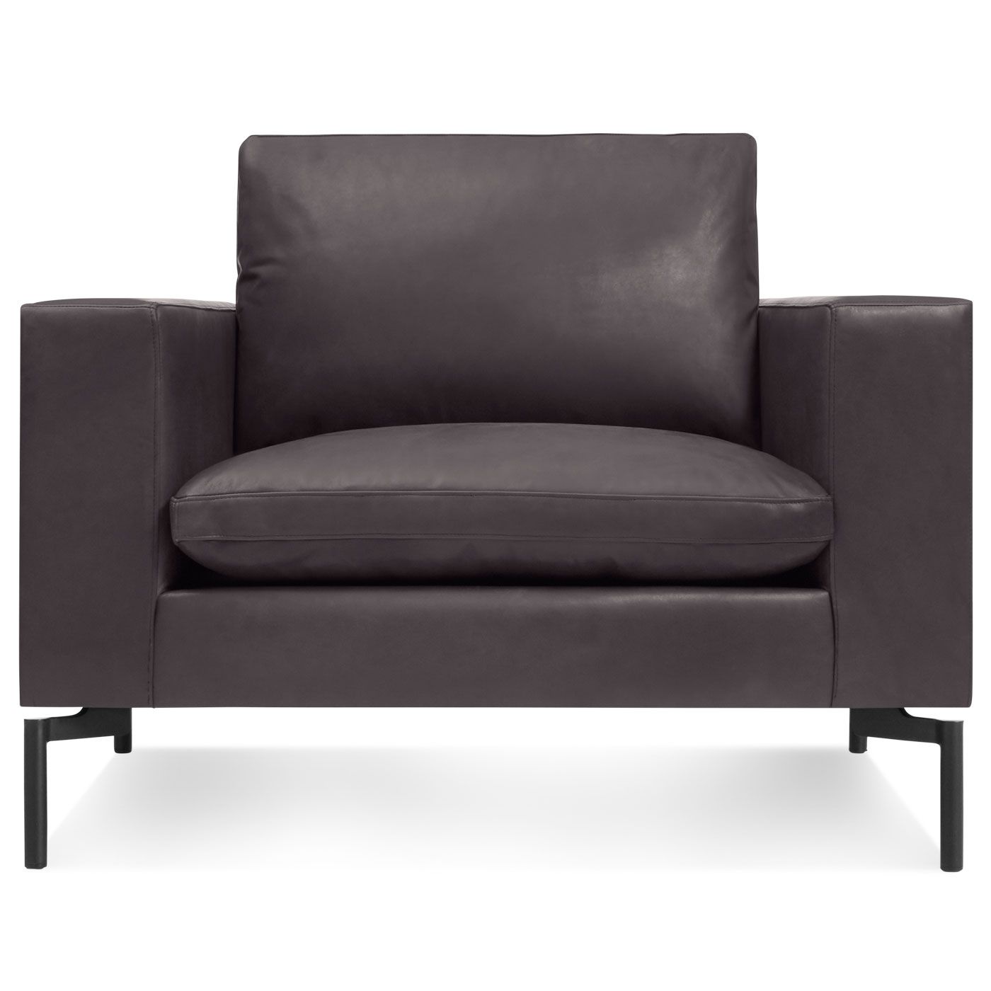 New Standard Modern Leather Lounge Chair Blu Dot With Lounge Sofas And Chairs (View 7 of 15)
