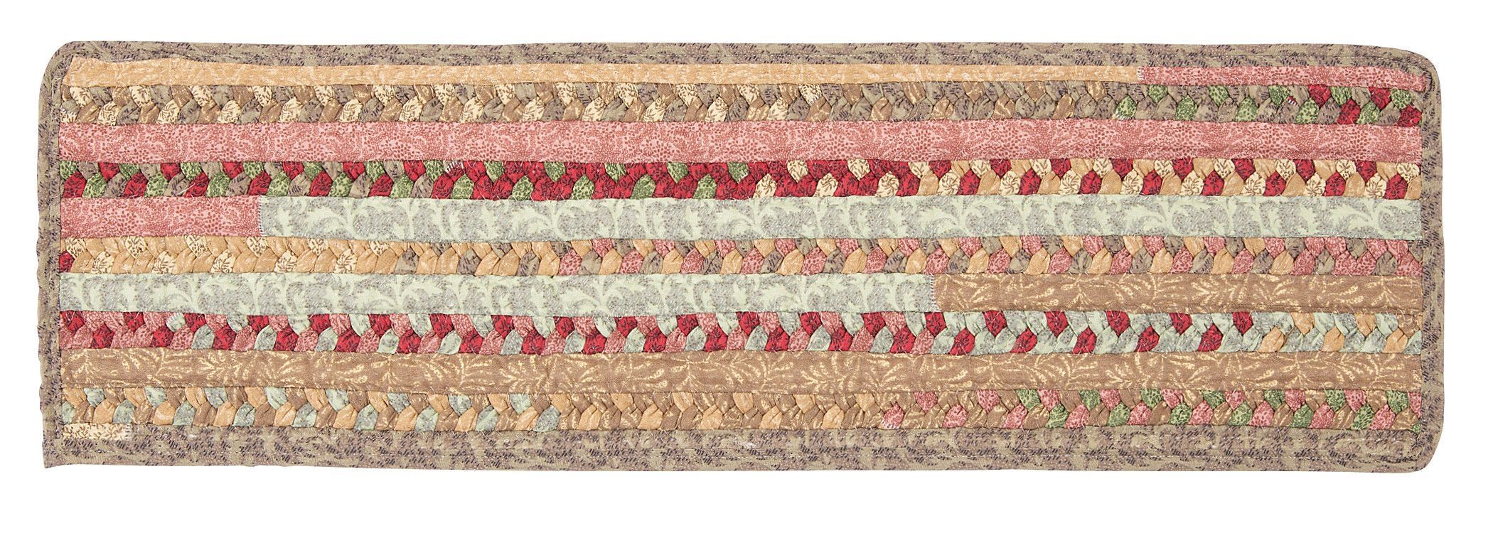 Olivera Rectangle Braided Cotton Blend Stair Tread Ov69 Light Within Braided Rug Stair Treads (View 13 of 15)