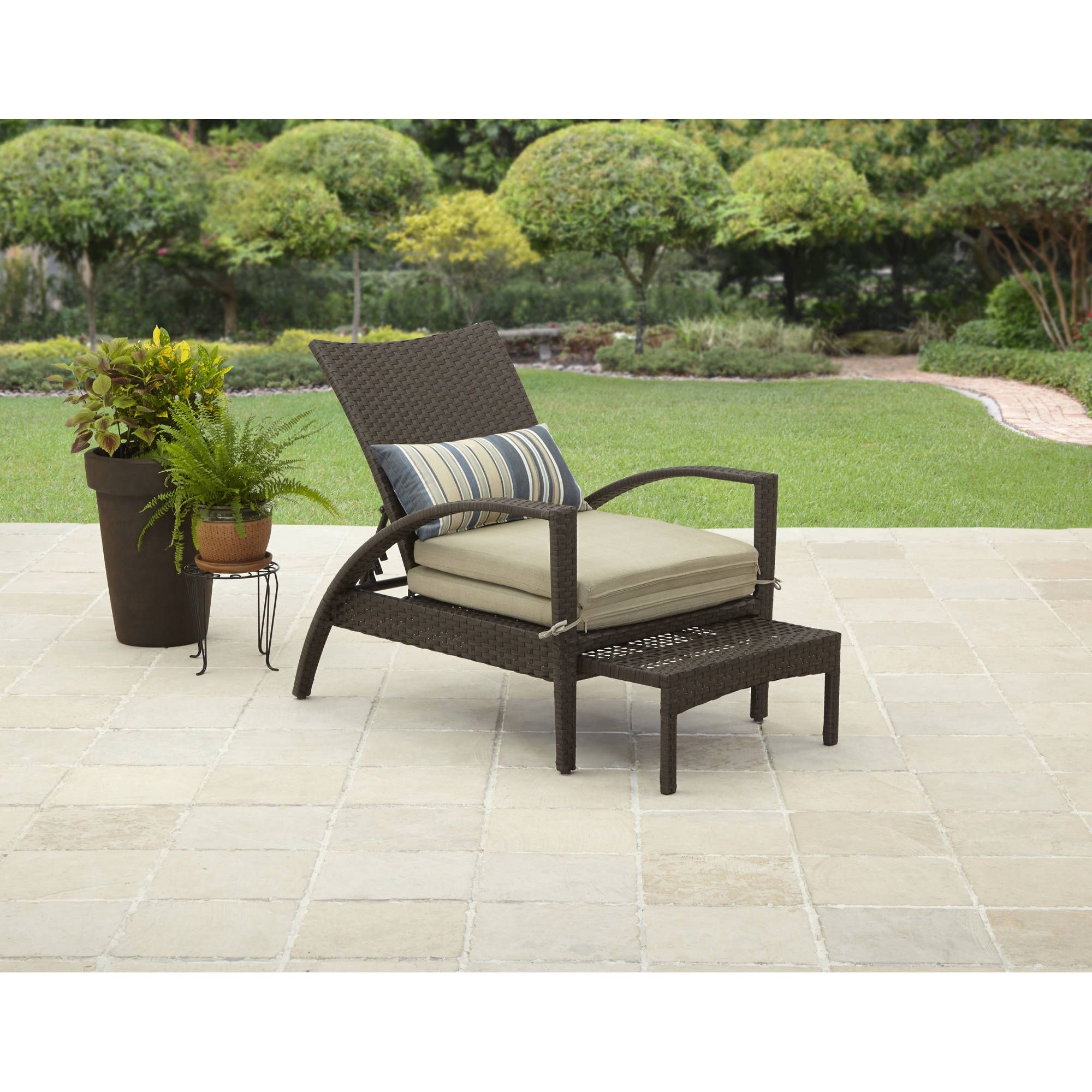 Patio Furniture Walmart With Outdoor Sofa Chairs (View 1 of 15)