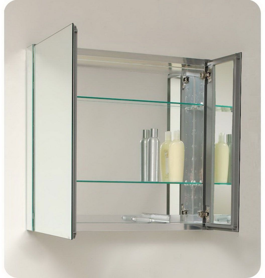 Popular Styles Of Bathroom Mirror Cabinets Free Designs Interior Pertaining To Bathroom Mirror Cupboards (Photo 3 of 25)