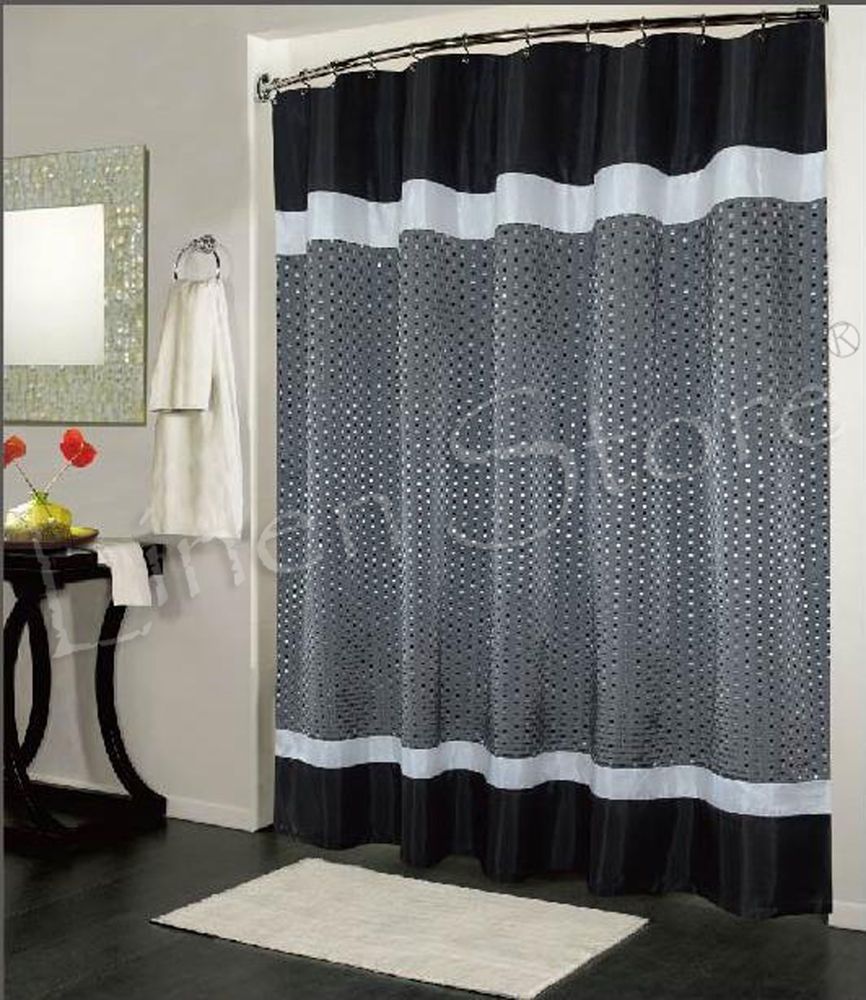Purple Grey And White Shower Curtain Curtain Menzilperde Within Purple And Gold Curtains (View 21 of 25)