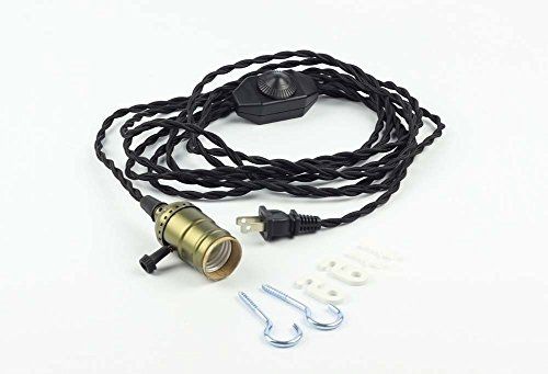 Remarkable Unique Plug In Pendant Light Kits For Ul Listed Single Vintage Edison Socket Plug In Pendant Light Kit (View 25 of 25)