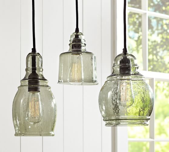 Remarkable Variety Of Paxton Glass Pendants For Paxton Glass Single Pendants Pottery Barn (Photo 1 of 25)