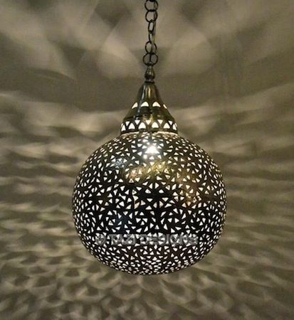 Remarkable Variety Of Punched Metal Pendant Lights Regarding Metal Pierced Pendant Look 4 Less And Steals And Deals (View 7 of 25)