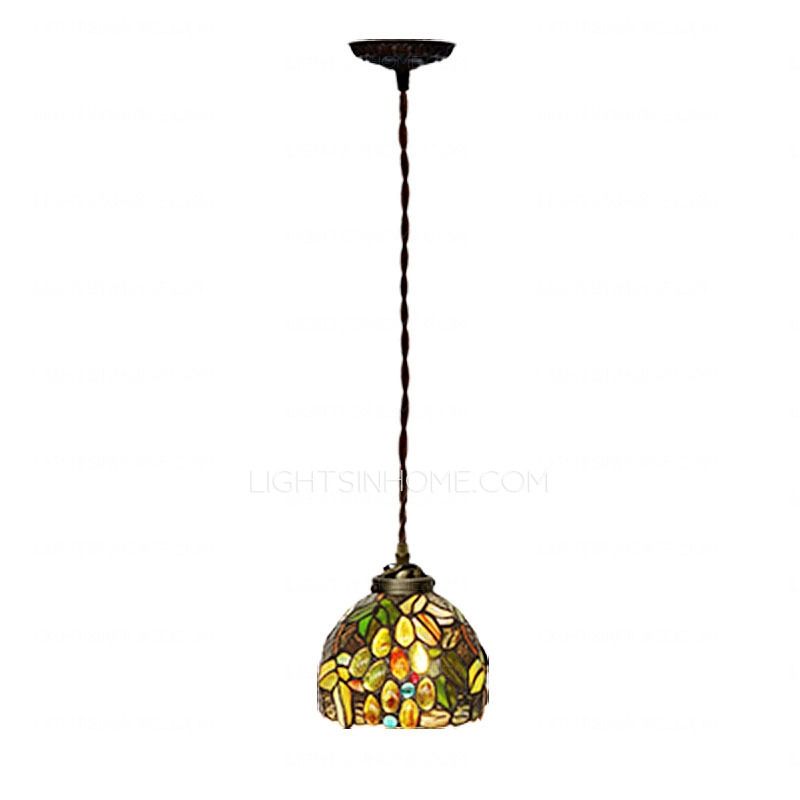 Remarkable Wellknown Mini Pendant Lights With Regard To Rustic Glass Shade Wrought Iron Mini Pendant Lights (View 6 of 25)