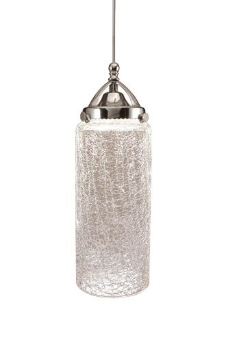 Remarkable Wellliked Crackle Glass Pendant Lights For Wac Lighting Introduces Madison A New Led Crackled Glass Pendant (Photo 1 of 25)