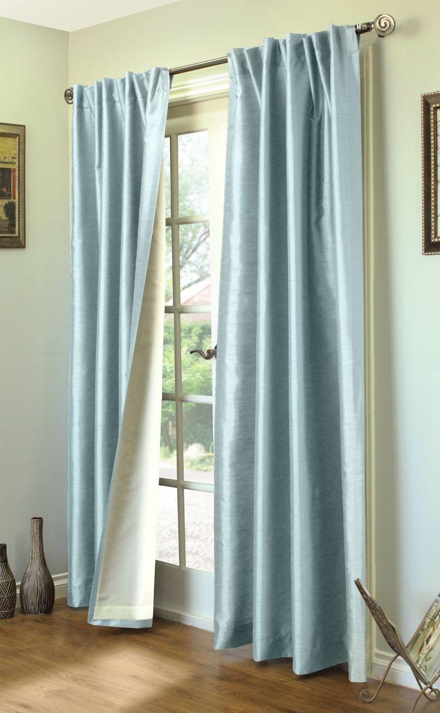 Rod Pocket Curtains Thecurtainshop Throughout 54 Inch Long Curtain Panels (View 5 of 25)