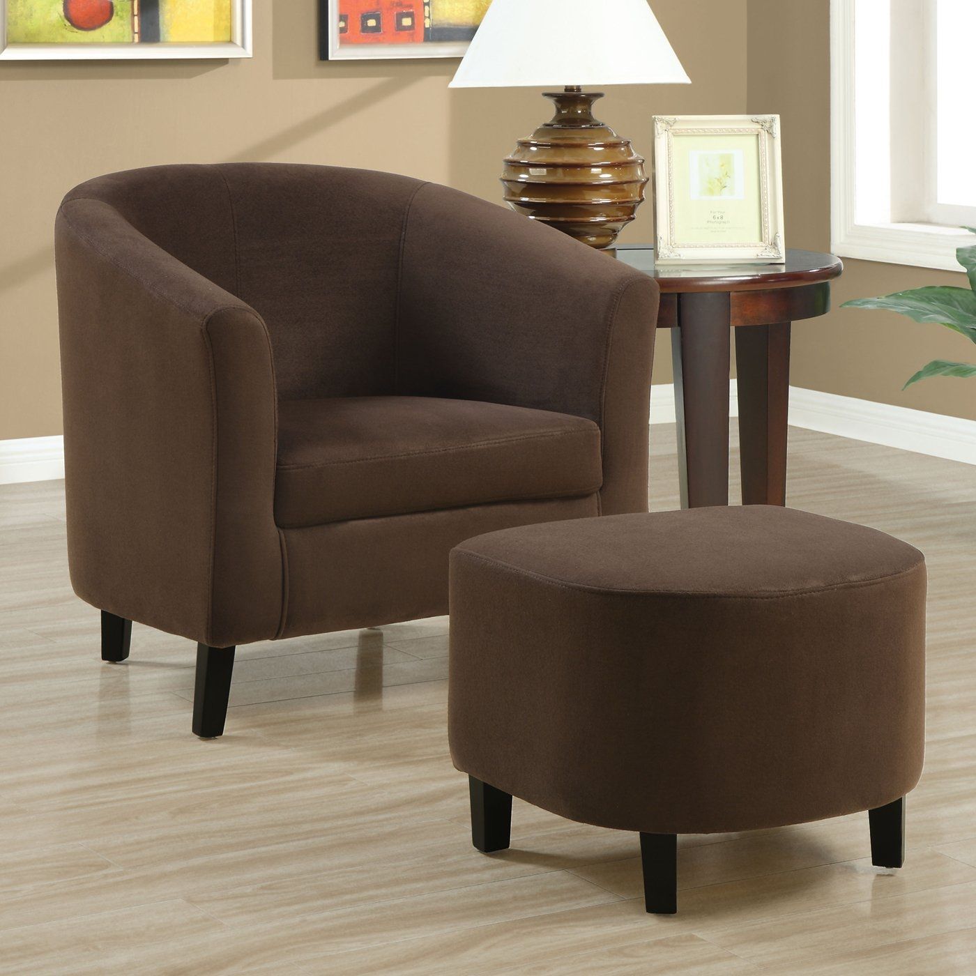 Round Chair And A Half With Ottoman Home Chair Designs In Sofa Chair With Ottoman (View 9 of 15)