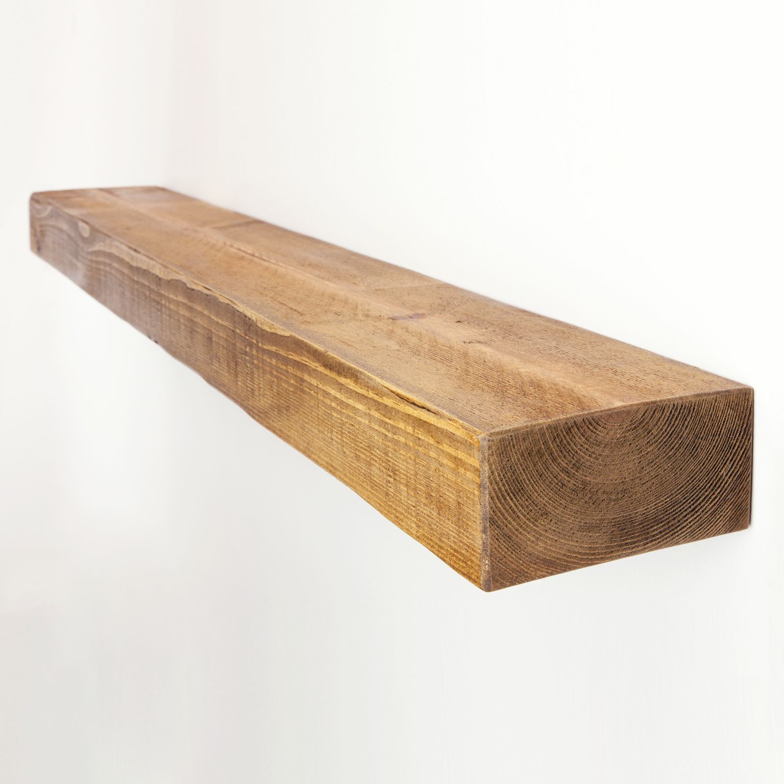 Rustic Floating Shelf 6×3 Solid Pine Funky Chunky Furniture Regarding 40cm Floating Shelf (View 15 of 15)