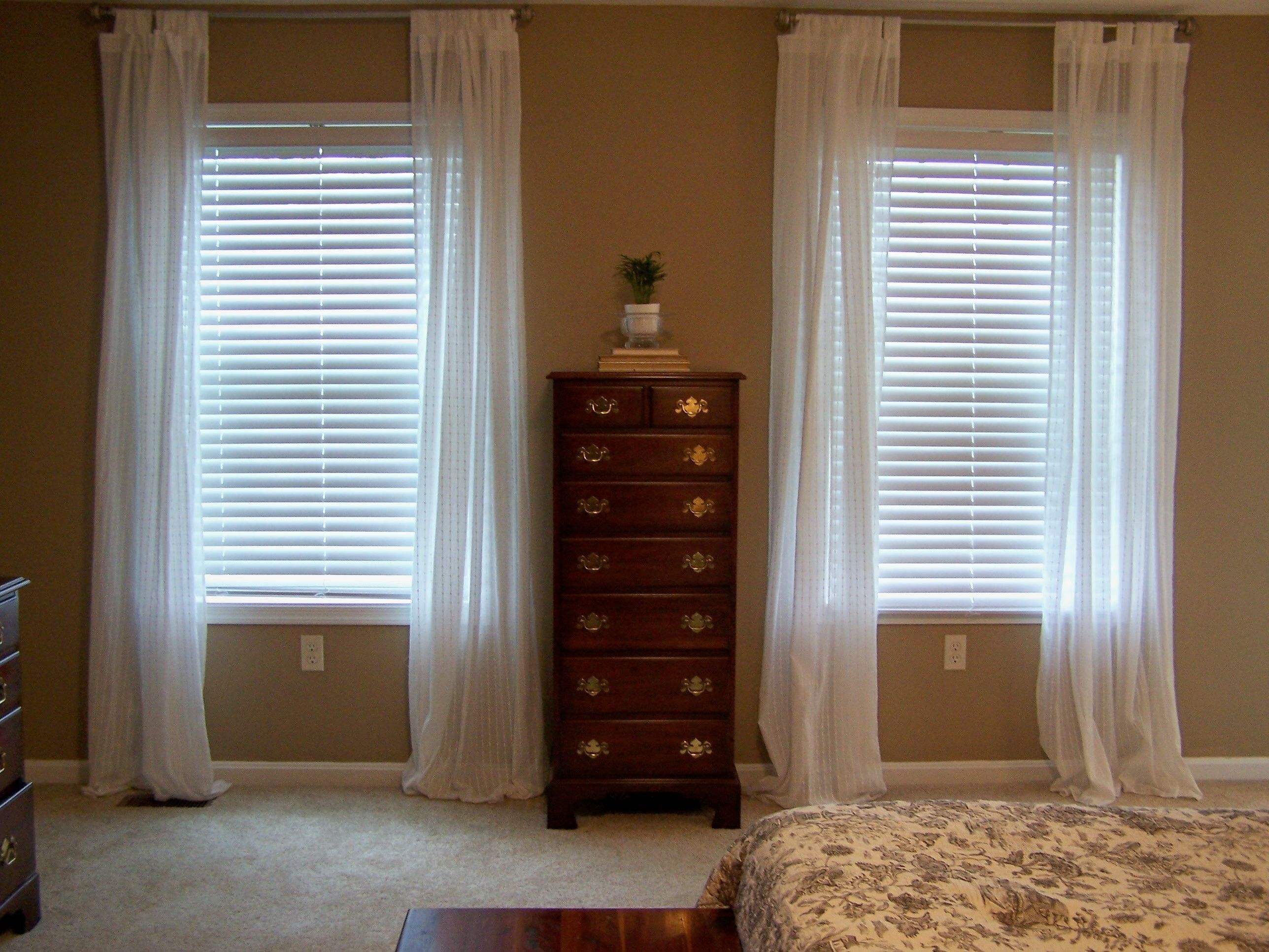 Sheer Curtains Bedroom Pierpointsprings Regarding Long Bedroom Curtains (View 25 of 25)