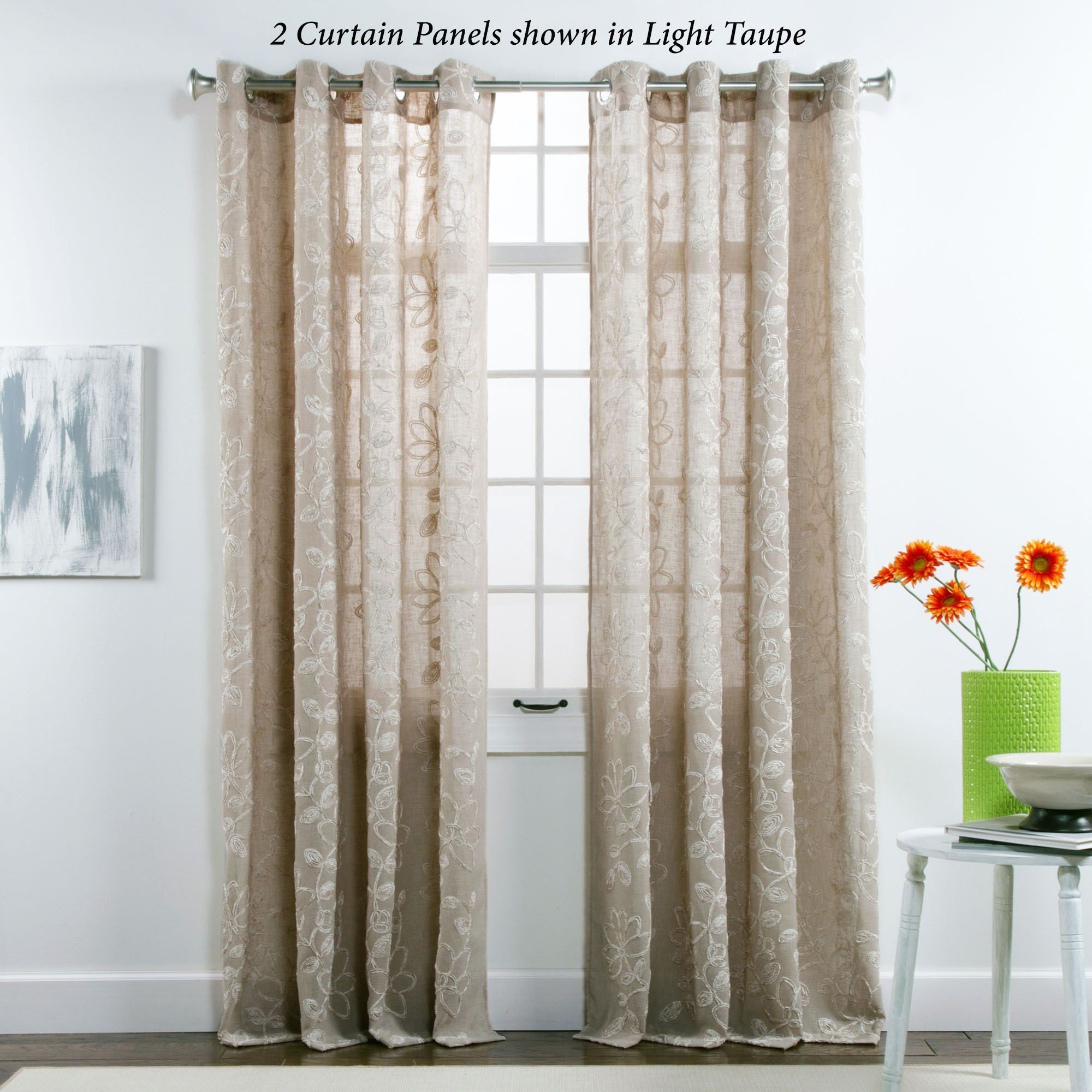 Sheer Curtains Window Treatments Touch Of Class Intended For Sheer Grommet Curtain Panels (View 3 of 25)