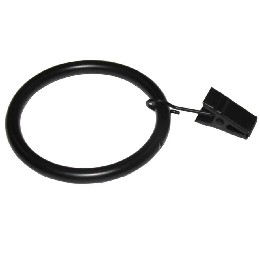 Shop Curtain Rings At Lowes For Black Curtain Rings (View 1 of 25)