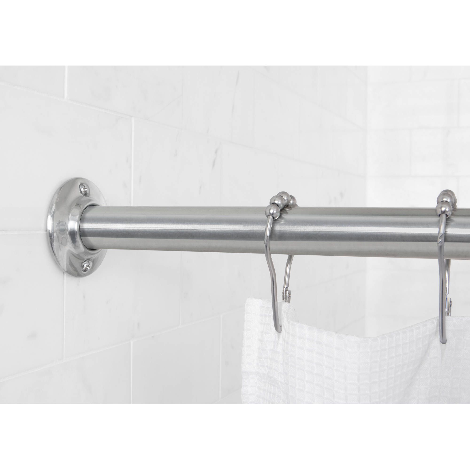 Shower Curtain Rod Within Shower Curtains Poles (View 13 of 25)
