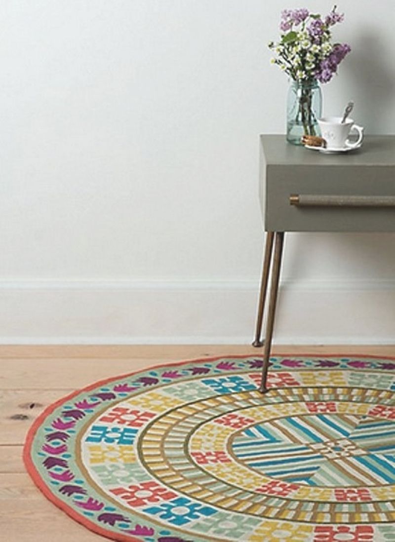 Small Circle Rugs Roselawnlutheran Pertaining To Small Circular Rugs (View 11 of 15)