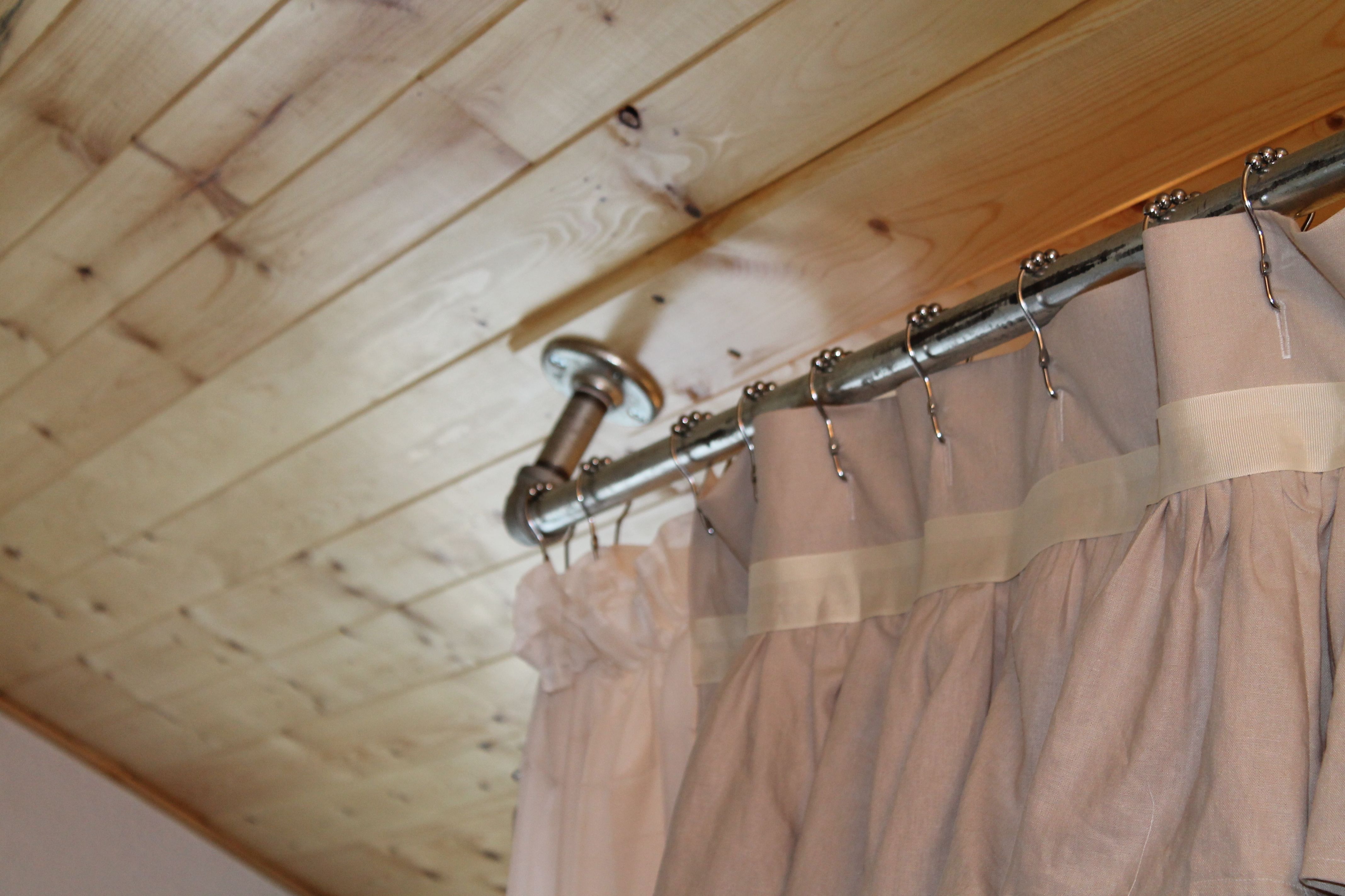 Startling Wall Mounted Shower Curtain Rod Bathroom Mount Gordyn Intended For Shower Curtain Wall Mounts (Photo 4 of 25)