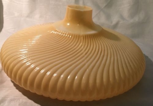 Stunning Famous Milk Glass Light Fixtures For Antique 16 12 Dia Milk Glass Lamp Shade Light Fixture Swirl (View 21 of 25)