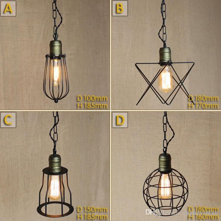 Stunning Latest Wrought Iron Pendant Lights Pertaining To Perfect Wrought Iron Pendant Light Black Industrial Type One Light (View 8 of 25)