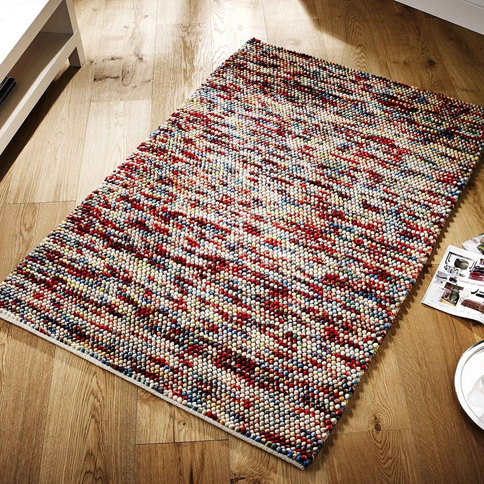Sumi Multicoloured Wool Rug Free Uk Delivery The Rug Seller In Multicoloured Wool Rugs (Photo 2 of 15)