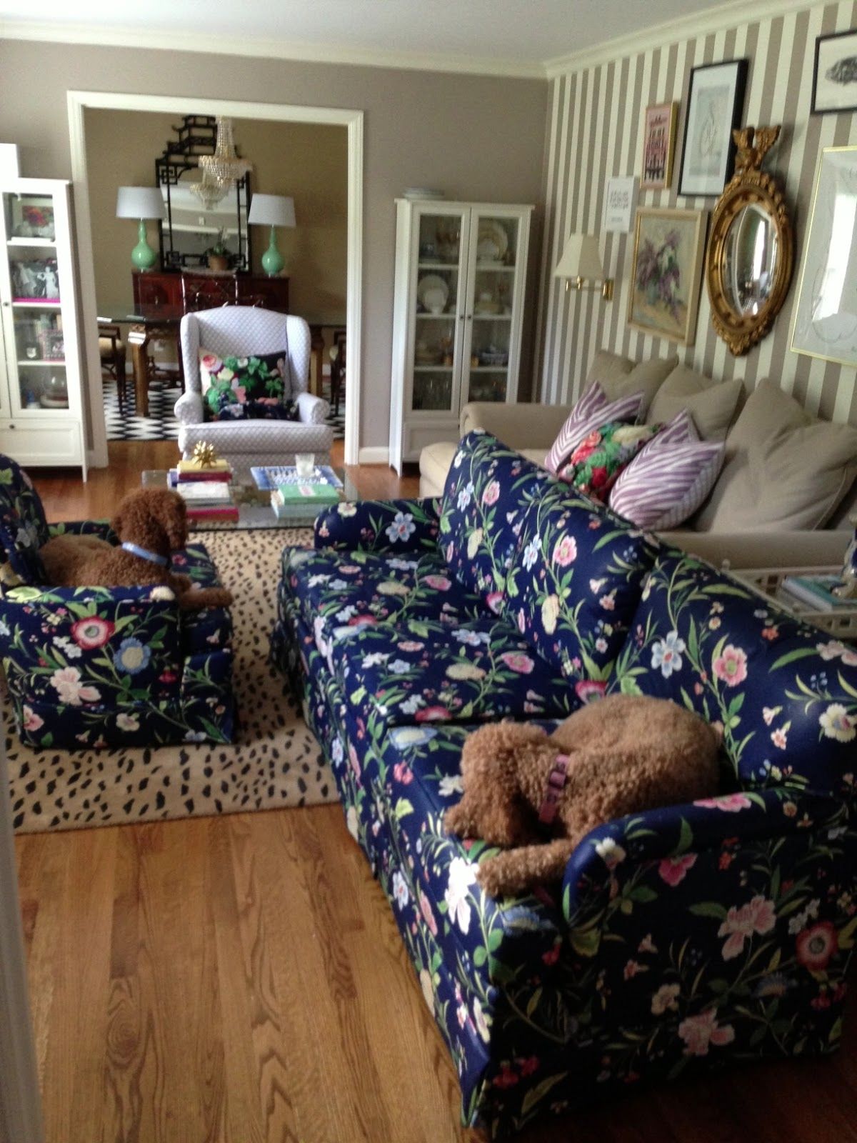 The Long And Short Of It June 2013 In Chintz Sofas And Chairs (View 8 of 15)