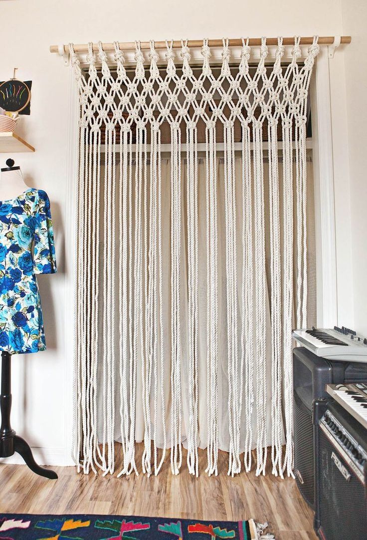 Top 25 Best Hanging Door Beads Ideas On Pinterest Macrame Intended For Doorway Curtains (View 19 of 25)