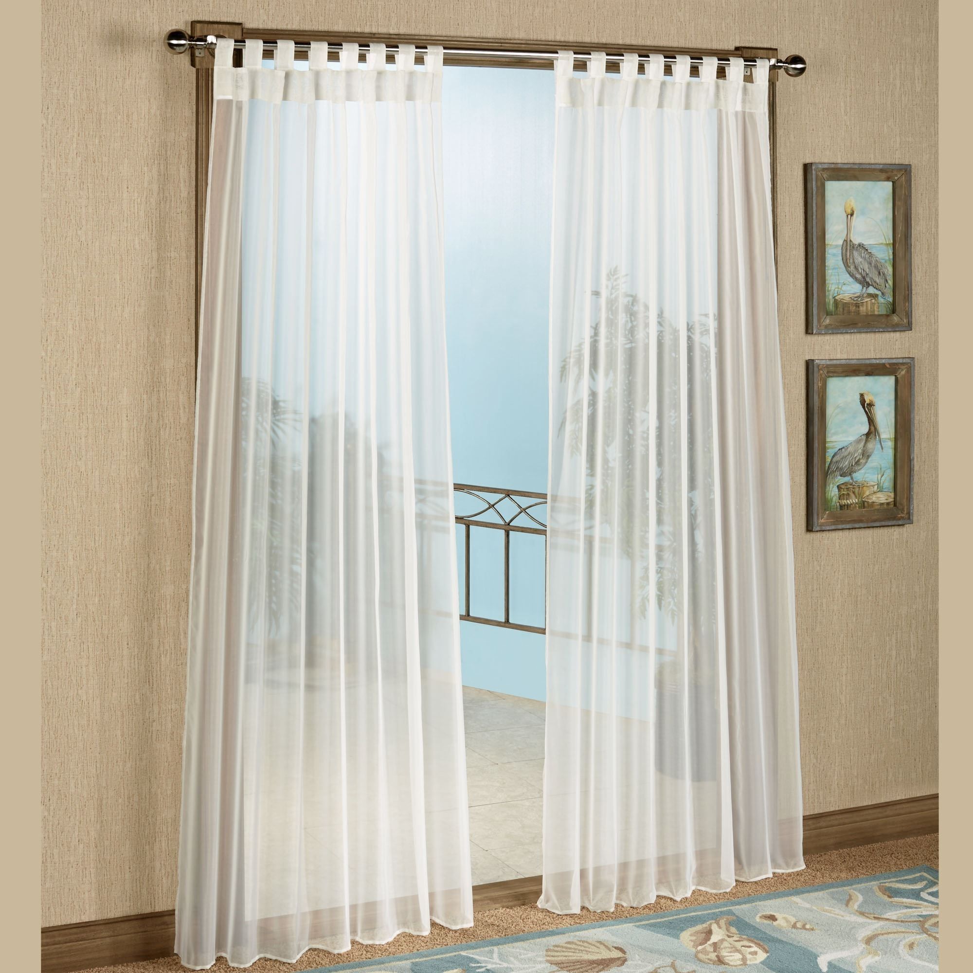 Unique Curtains Fresh Idea To Design Your Outdoor Curtain Rods Pertaining To Extra Long Outdoor Curtain Rods (View 22 of 25)