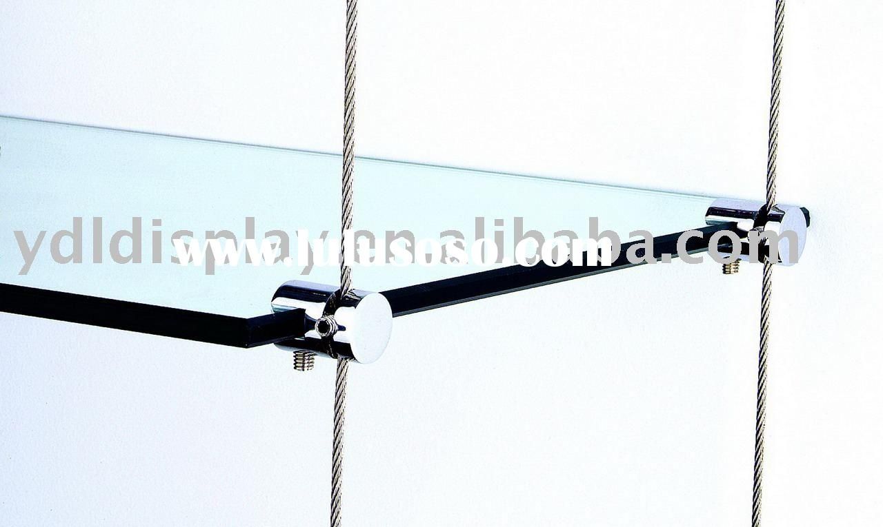 Wall Shelf System Wall Shelf System Manufacturers In Lulusoso Intended For Glass Shelf Cable Suspension System (View 14 of 15)