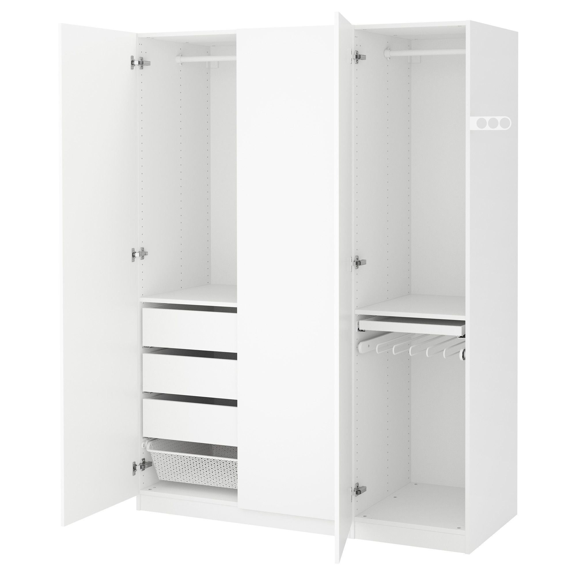 Wardrobes Pax System Ikea Inside Fitted Wardrobe Depth (View 14 of 15)
