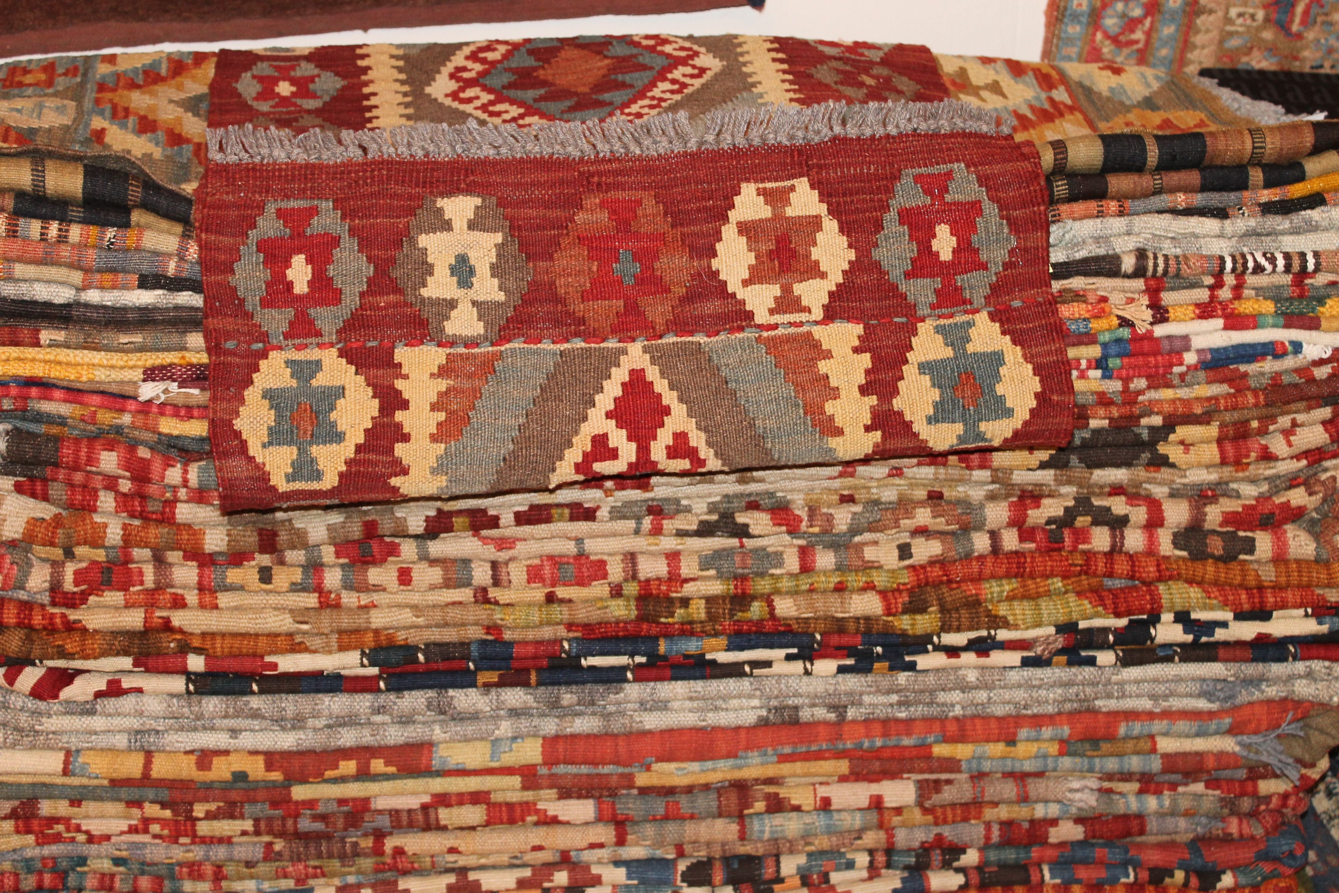 What A Kilim Rug Really Looks Like Pars Rug Gallery Pertaining To Afghan Rug Types (View 5 of 15)