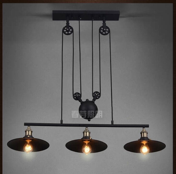 Wonderful Favorite Pulley Pendant Lights Inside Compare Prices On Retractable Pendant Lighting Online Shopping (Photo 22 of 25)