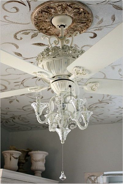 100 Best Lighting Fandeliers Images On Pinterest In Chandelier Light Fixture For Ceiling Fan (View 23 of 25)