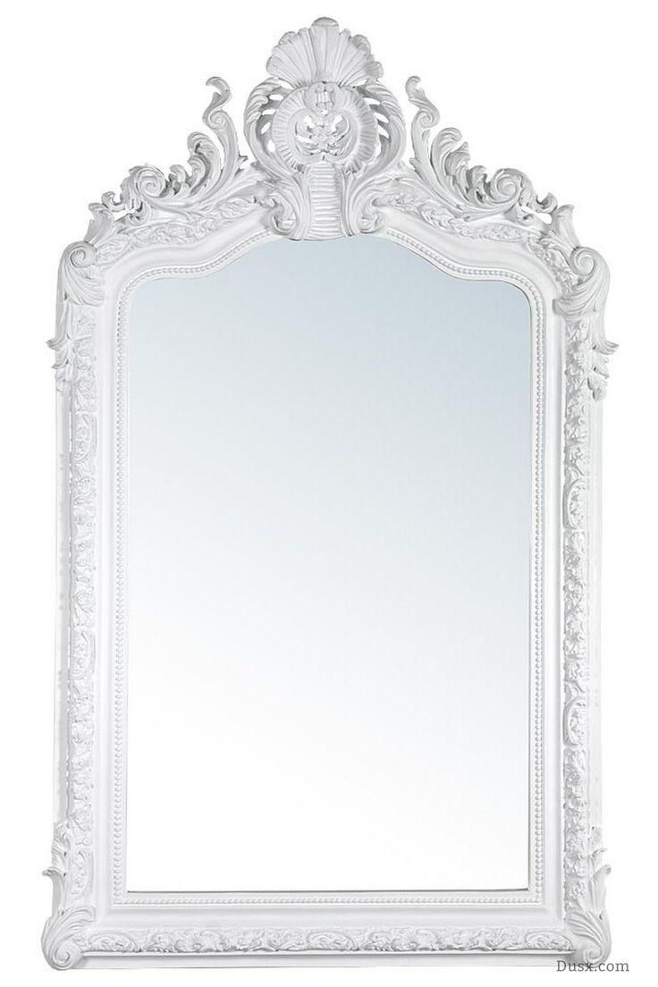 20 Collection of White Rococo Mirror  Mirror Ideas