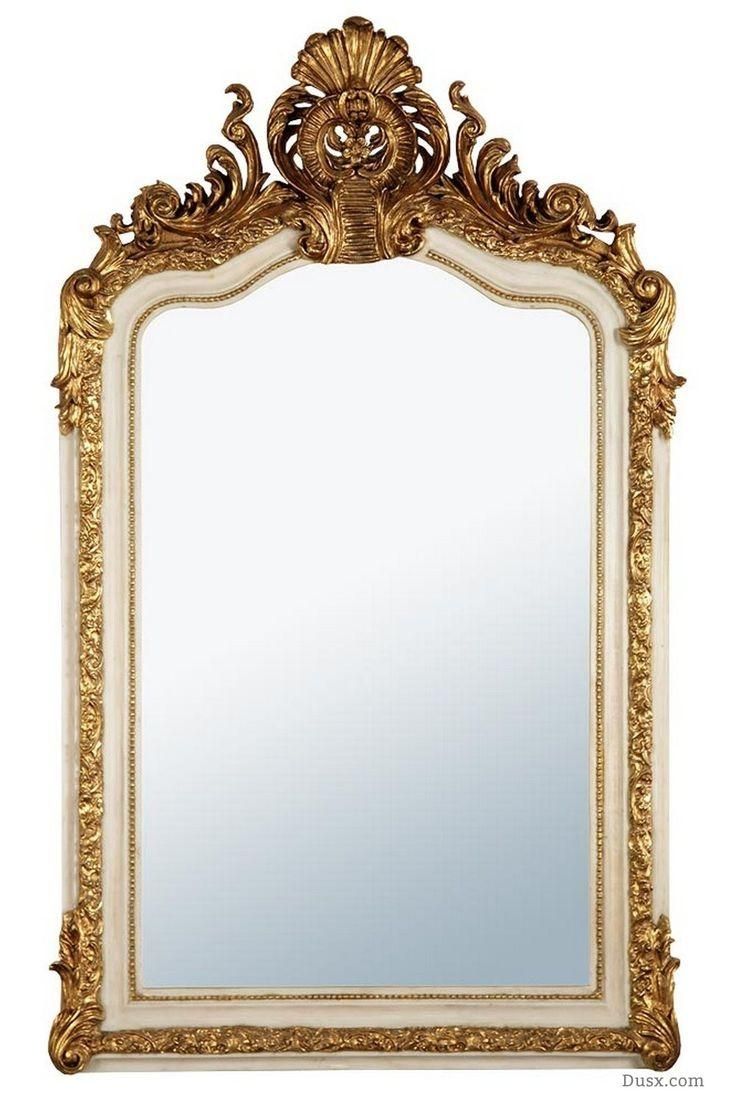 20 Collection of White Rococo Mirror  Mirror Ideas