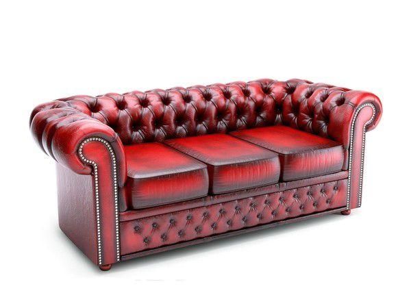12 Best Chesterfield Red Seats And Sofas Images On Pinterest With Red Leather Chesterfield Sofas (View 18 of 20)